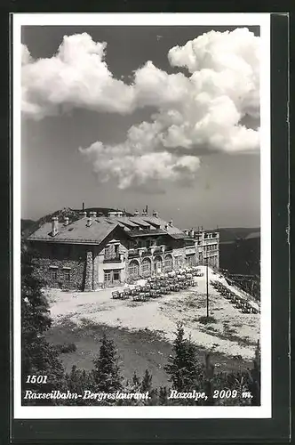 AK Raxalpe, Raxseilbahn-Bergrestaurant