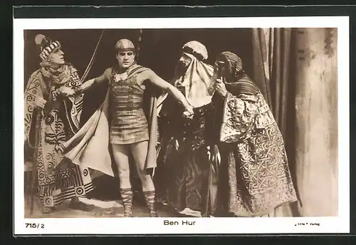 AK Ramon Novarro in einer Filmszene von Ben Hur