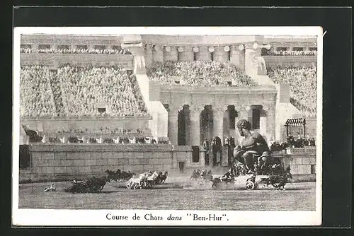 AK Filmszene von Ben Hur - Course de Chars dans