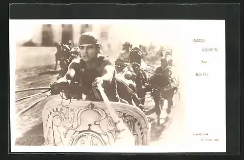 AK Ramon Novarro in einer Filmszene von Ben Hur