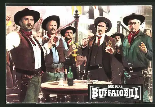 AK Filmszene aus dem Film Das war Buffalo Bill-Bild Nr. 47