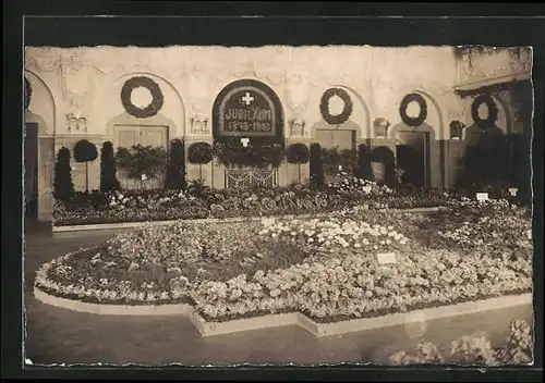 AK Jubiläums-Ausstellung 1878-1923 - Blumen
