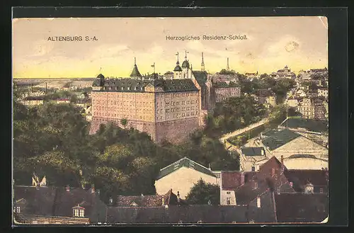 AK Altenburg, Herzogliches Residenz-Schloss
