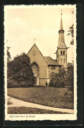 AK Bad Liebenstein, die ev. Kirche