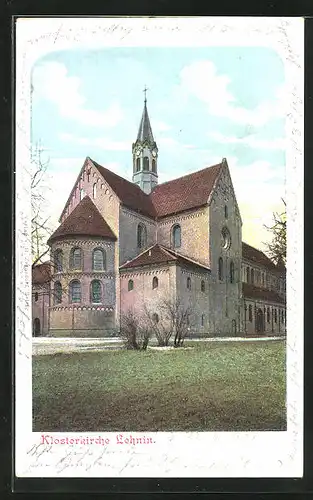AK Lehnin, Partie im Park an der Klosterkirche