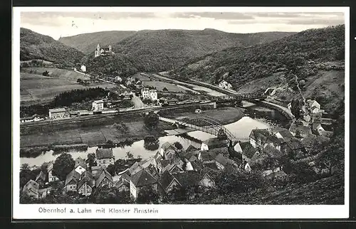 AK Obernhof a. Lahn, Ortstotale mit dem Kloster Arnstein