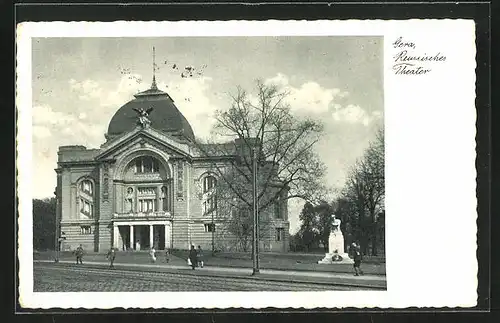 AK Gera, am Preussischen Theater