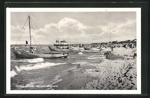 AK Ahlbeck, am schönen Strand