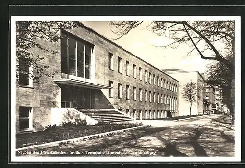 AK Berlin-Charlottenburg, Neubau des Physikalischen Instituts, Technische Hochschule