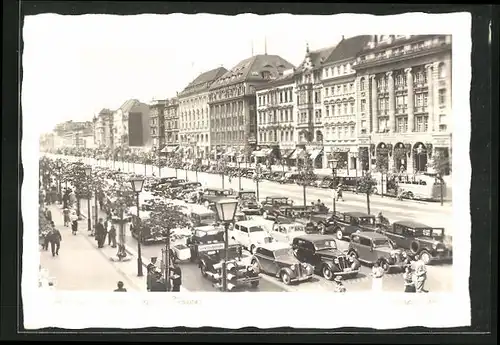 AK Berlin, Unter den Linden Ecke Friedrichstrasse