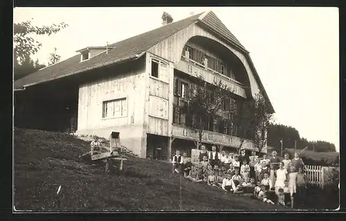 AK Rüti b. Riggisberg, Hotel-Pension Sonnhalde auf der Plötschweid