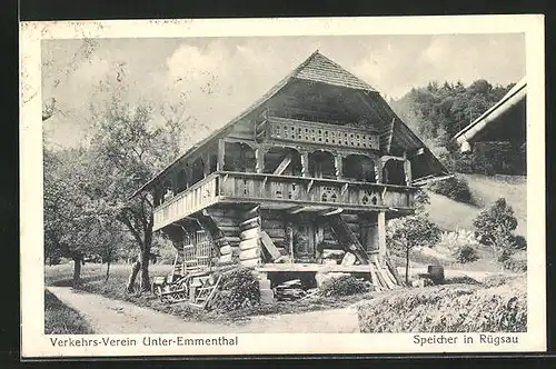 AK Rüegsau, Verkehrs-Verein Unter-Emmental, Speicher