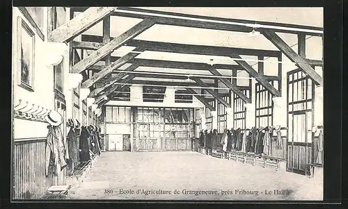 AK Fribourg, Ecole d`Agriculture de Grangeneuve, Le Hall