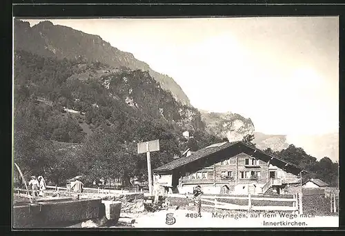 AK Meiringen, Auf dem Wege nach Innertkirchen