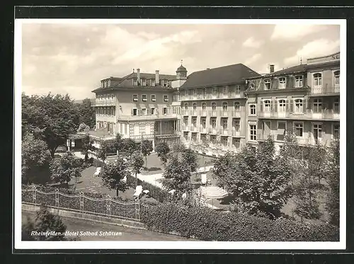 AK Rheinfelden, Hotel Solbad Schützen