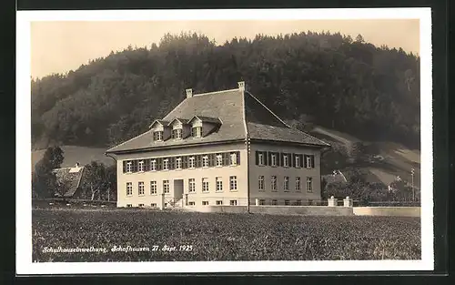 AK Schafhausen, Schulhauseinweihung 27. Sept. 1925