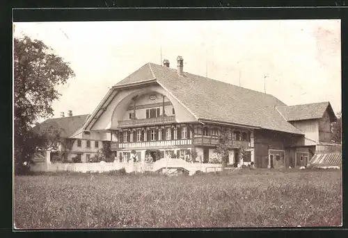 Foto-AK Kippel, Gasthaus-Hotel im Ort