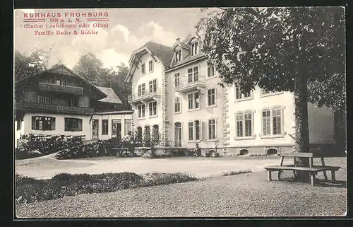 AK Läufelfingen, Kurhaus Hotel Frohburg