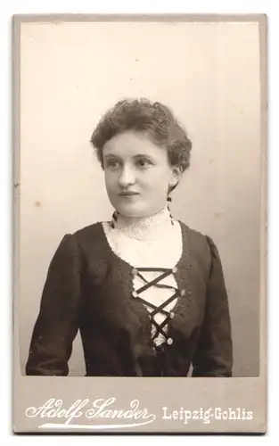 Fotografie Adolf Sander, Leipzig, Leipziger Str. 12, Ansicht Leipzig, Ateliersgebäude von Aussen