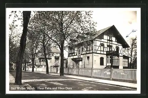 AK Dresden-Weisser Hirsch, Haus Paira und Haus Dora