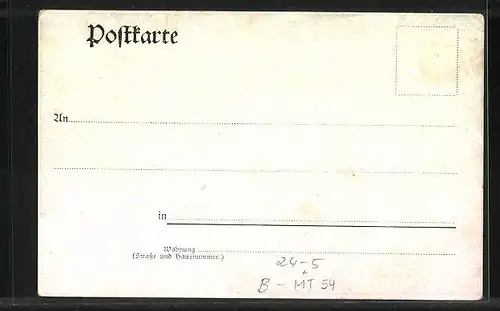 Künstler-AK Berlin, Szene am Bahnhof Friedrichstrasse während der Überschwemmung 1902, Strassenreiniger als Fuhrmann