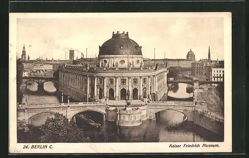 AK Berlin, Blick auf das Kaiser Friedrich Museum