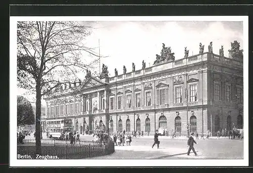 AK Berlin, Blick zum Zeughaus