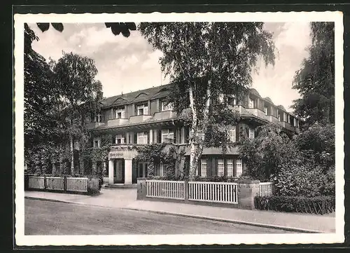 AK Dresden-Weisser Hirsch, Dr. Lahmanns Sanatorium