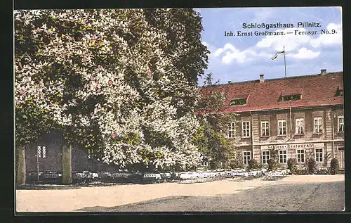 AK Dresden-Pillnitz, Schlossgasthaus v. Ernst Grossmann