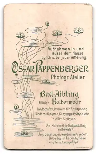 Fotografie Oscar Pappenberger, Bad Aibling, Bub im feinen Zwirn