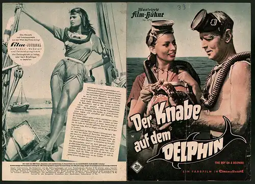 Filmprogramm IFB Nr. 3710, Der Knabe auf dem Delphin, Sophia Loren, Alan Ladd, Regie: Jean Negulesco