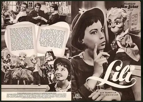 Filmprogramm IFB Nr. 2183, Lili, Leslie Caron, Zsa Zsa Gabor, Mel Ferrer, Regie: Charles Walters