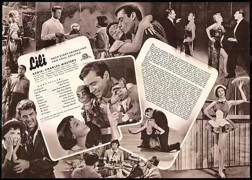 Filmprogramm IFB Nr. 2183, Lili, Leslie Caron, Zsa Zsa Gabor, Mel Ferrer, Regie: Charles Walters