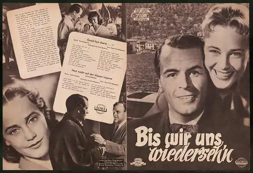 Filmprogramm DNF, Bis wir uns wiederseh`n, Maria Schell, O. W. Fischer, Regie: Gustav Ucicky