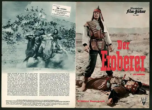 Filmprogramm IFB Nr. 3380, Der Eroberer, John Wayne, Pedro Armendariz, Regie: Dick Powell
