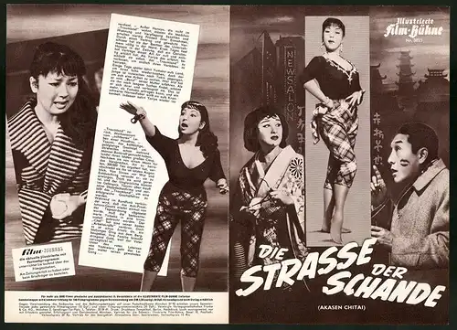 Filmprogramm IFB Nr. 3815, Die Strasse der Schande, Machiko Kyo, Aiko Mimasu, Regie: Kenji Mizoguchi