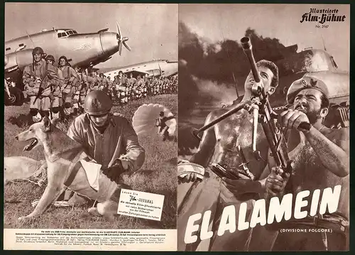 Filmprogramm IFB Nr. 3167, El Alamein, Fausto Tozzi, Ettore Manni, Regie: Duilio Coletti