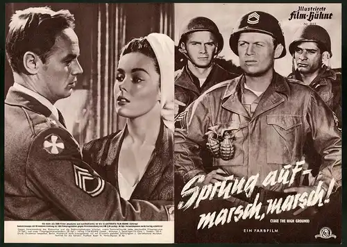 Filmprogramm IFB Nr. 3111, Sprung auf - marsch, marsch!, Richard Widmark, Elaine Stewart, Regie: Richard Brooks