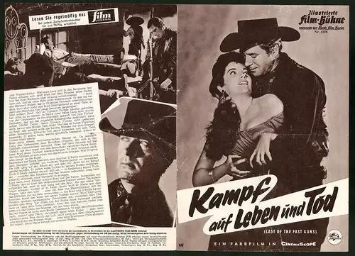 Filmprogramm IFB Nr. 4598, Kampf auf Leben und Tod, Jock Mahoney, Gilbert Roland, Regie: George Sherman