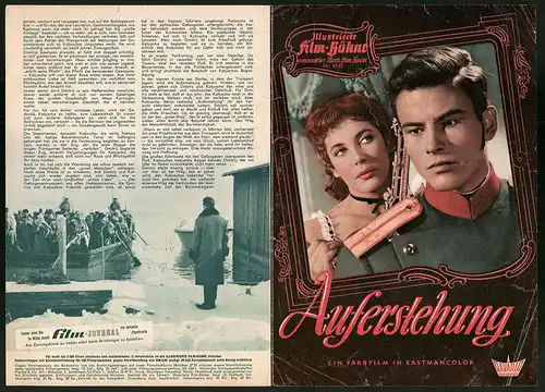 Filmprogramm IFB Nr. 4540, Auferstehung, Horst Buchholz, Myriam Bru, Regie: Rolf Hansen