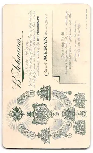 Fotografie B. Johannes, Meran, Portrait brünette junge Schönheit in eleganter karierter Bluse