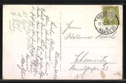 AK Dresden-Neustadt, Kaserne des J. R. 10