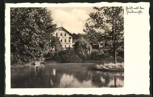 AK Dresden-Dresdner Heide, Gasthof Haidemühle