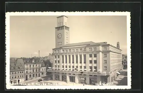 AK Gablonz / Jablonec Nad Nisou, Neues Rathaus