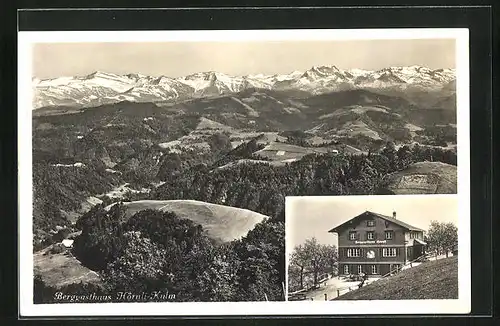 AK Steg im Tösstal, Berggasthaus Hörnli-Kulm