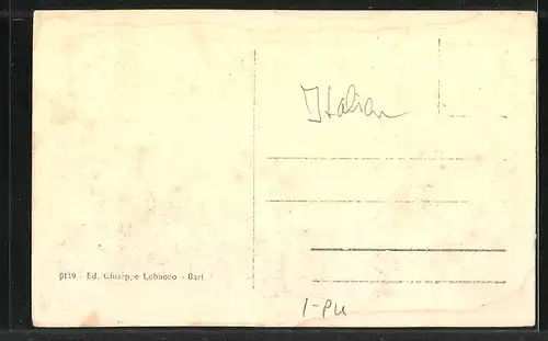 AK Bari, Palazzo delle RR. Poste, Telegrafi e Camera di Commerolo