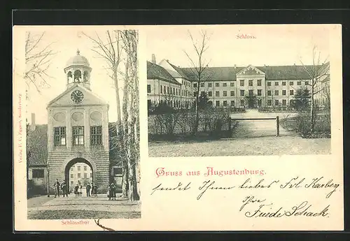 AK Augustenburg, Schloss, Schlosstor