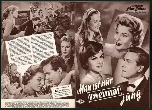 Filmprogramm IFB Nr. 4338, Man ist nur zweimal jung, Wolf Albach-Retty, Winnie Markus, Regie: Helmut Weiss