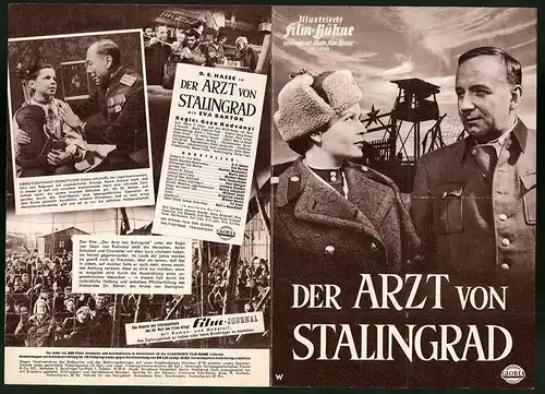 Filmprogramm IFB Nr. 4149, Der Arzt von Stalingrad, O. E. Hasse, Eva Bartok, Regie: Geza Radvanyi