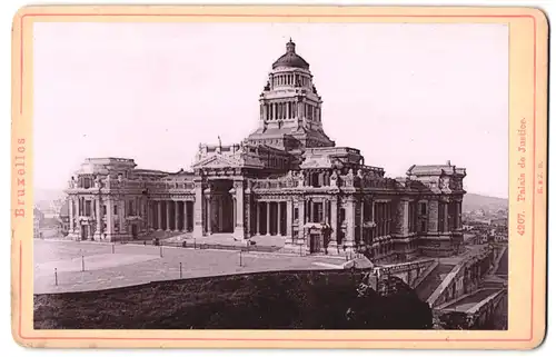 Fotografie Römmler & Joans, Dresden, Ansicht Bruxelles, Palais de Justice